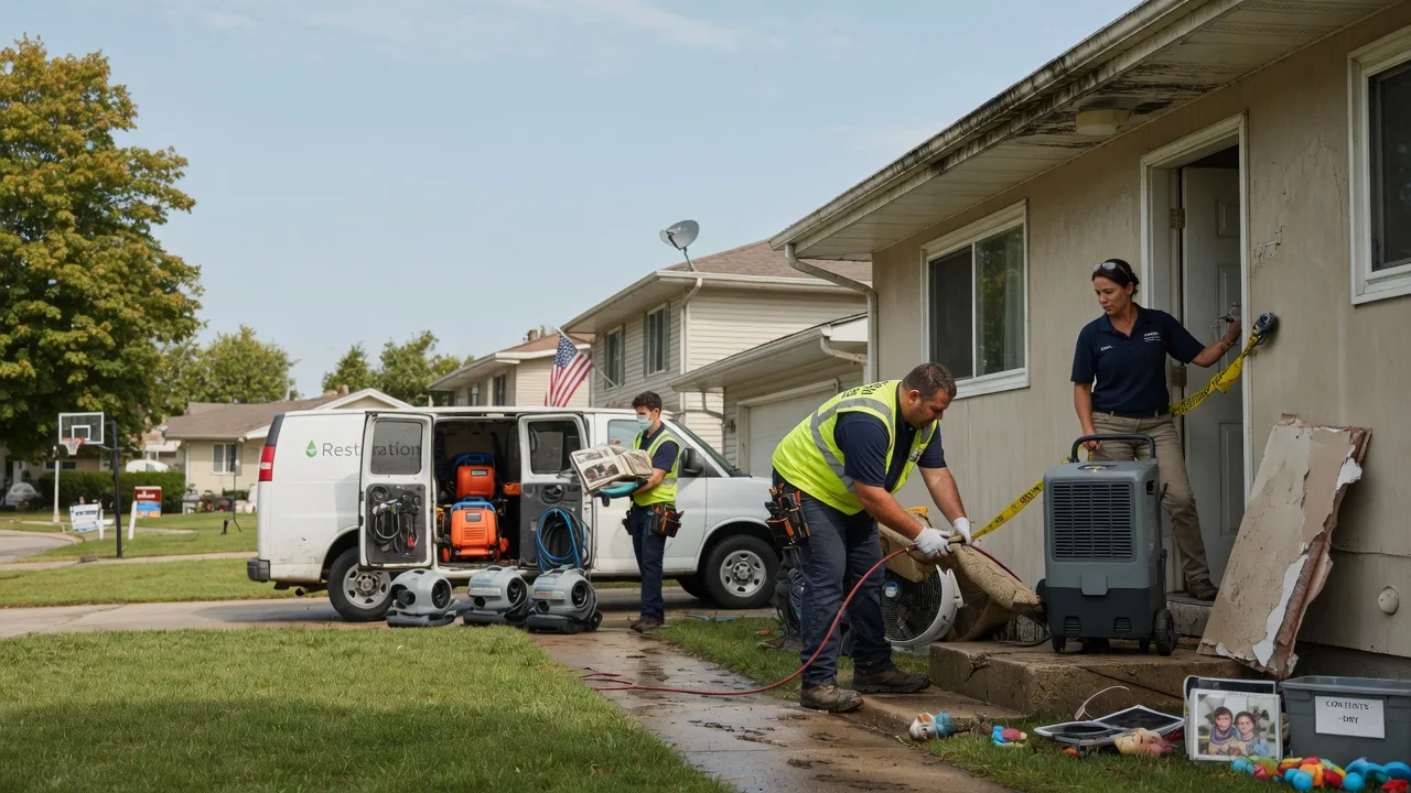 Water Damage Restoration in Morganville, KS near me